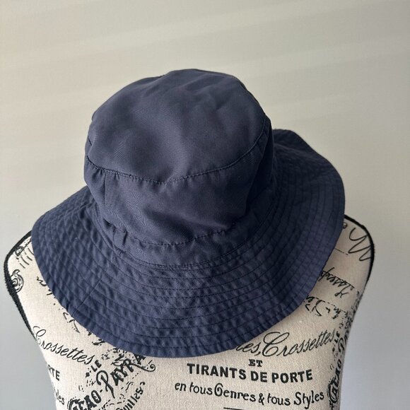 Navy Blue Bucket Hat - Adjustable & Breathable - Sun Protection Outdoor Hat - Picture 1 of 4